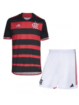 Flamengo Replika Hemmakläder Barn 2024-25 Kortärmad (+ byxor)